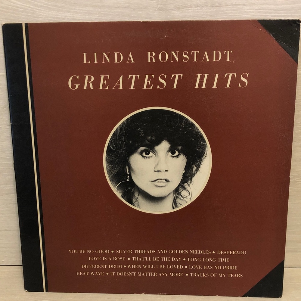 Linda Ronstadt Greatest Hits 1976 Gatefold Vinyl Record Album LP Please Read